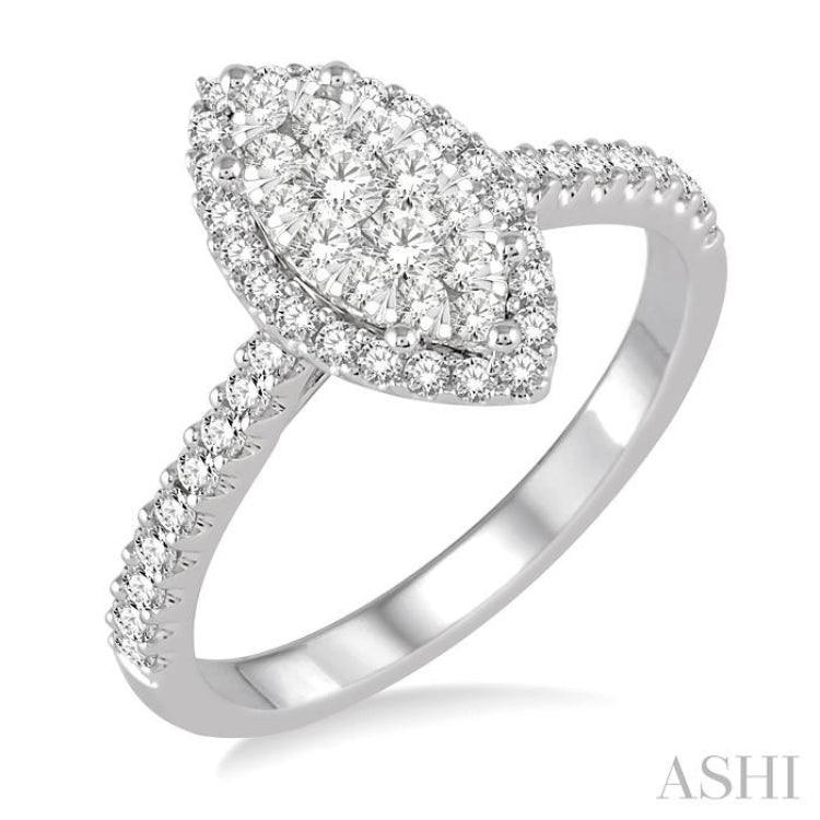 Marquise Shape Lovebright Essential Diamond Ring