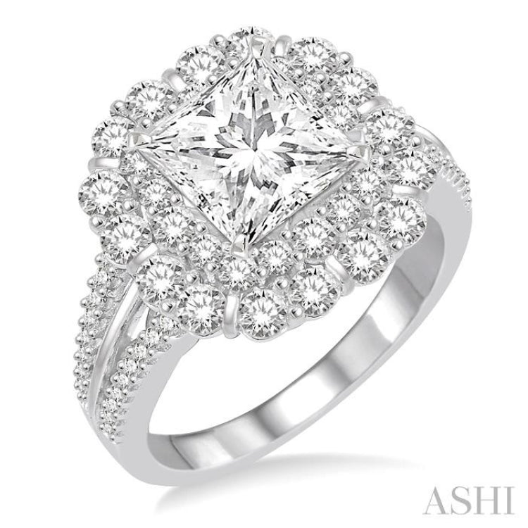 Semi-Mount Diamond Engagement Ring