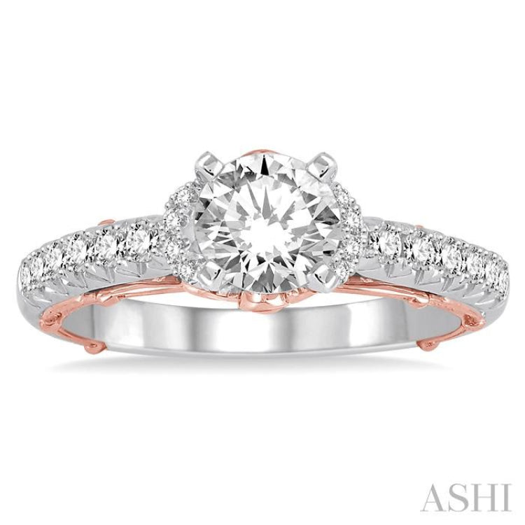 Semi-Mount Diamond Engagement Ring