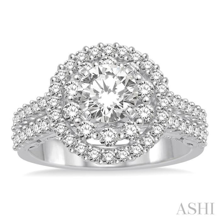 Semi-Mount Diamond Engagement Ring