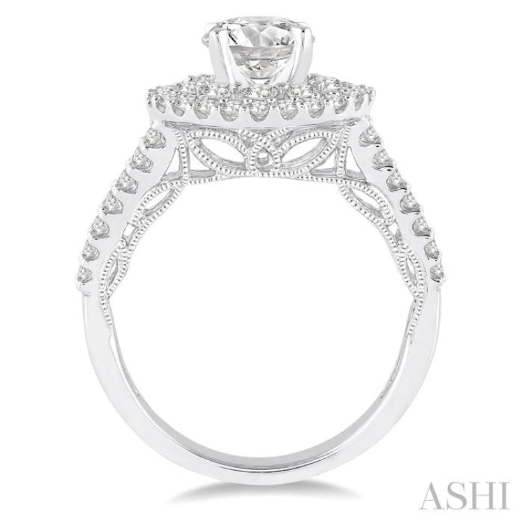 Semi-Mount Diamond Engagement Ring