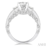 Semi-Mount Diamond Engagement Ring