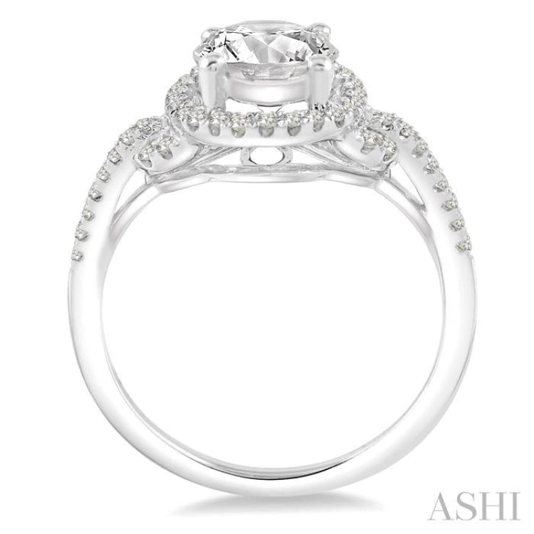 Semi-Mount Diamond Engagement Ring