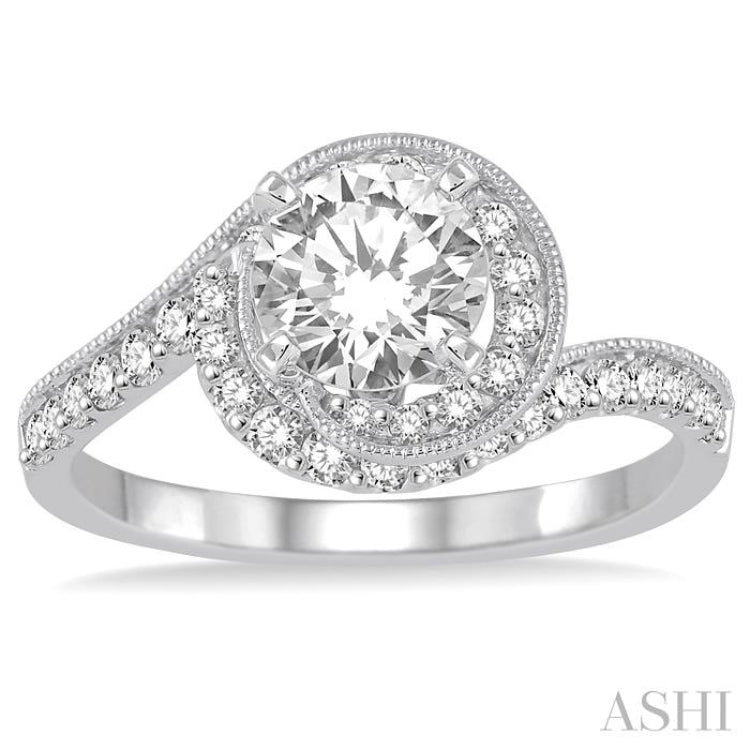 Semi-Mount Diamond Engagement Ring