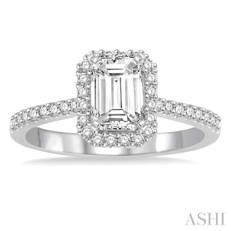 Semi-Mount Diamond Engagement Ring