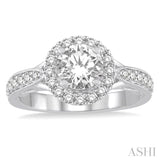 Semi-Mount Diamond Engagement Ring