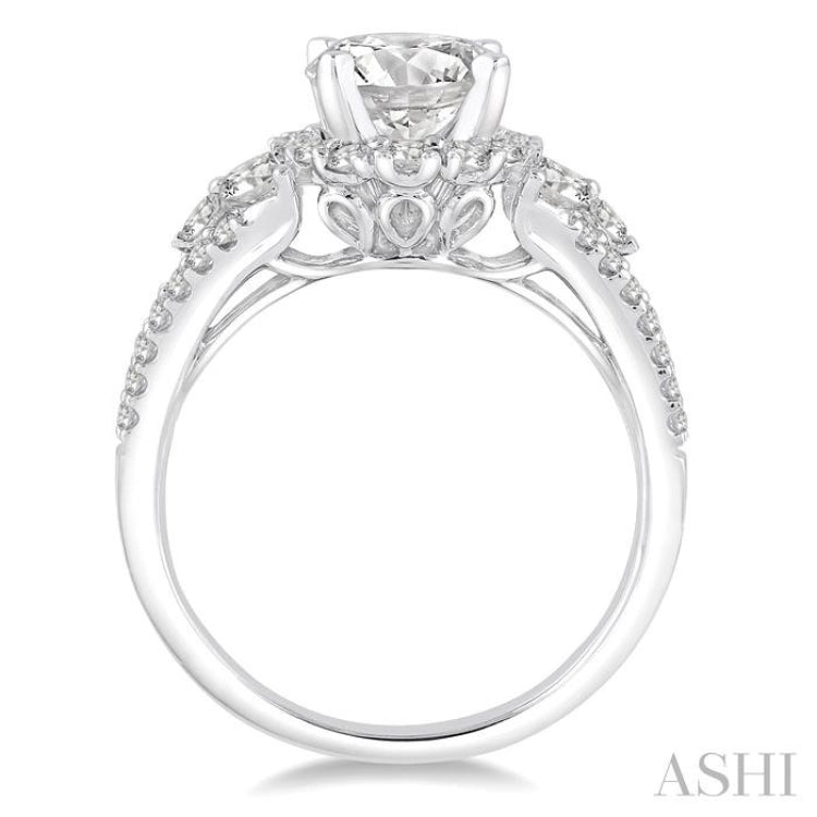 Semi-Mount Diamond Engagement Ring