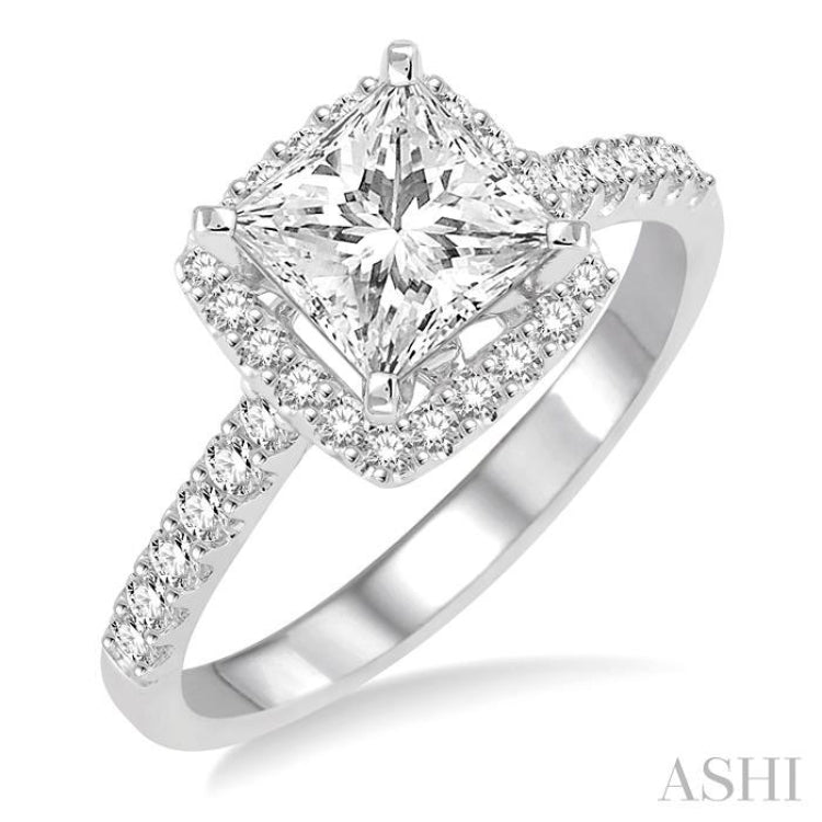 Semi-Mount Diamond Engagement Ring