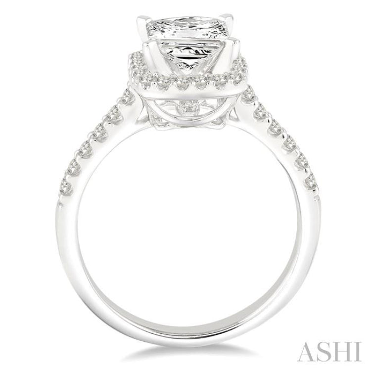 Semi-Mount Diamond Engagement Ring