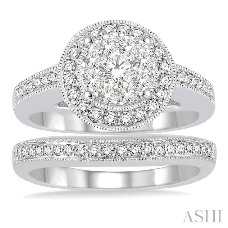 Lovebright Diamond Wedding Set