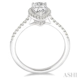 Pear Shape Diamond Engagement Ring