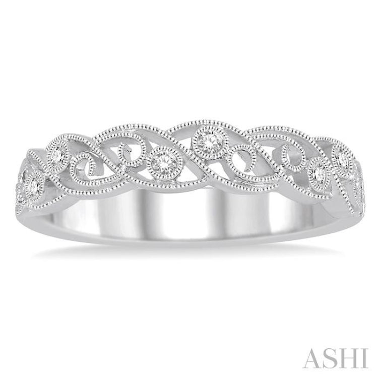 Stackable Diamond Wedding Band