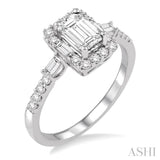 Semi-Mount Diamond Engagement Ring