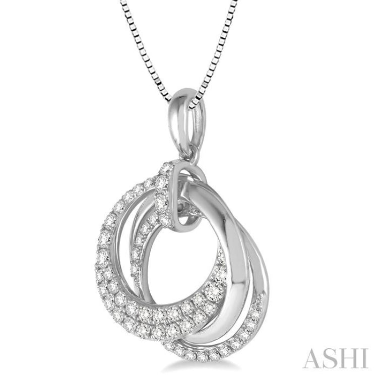 Circle Diamond Fashion Pendant