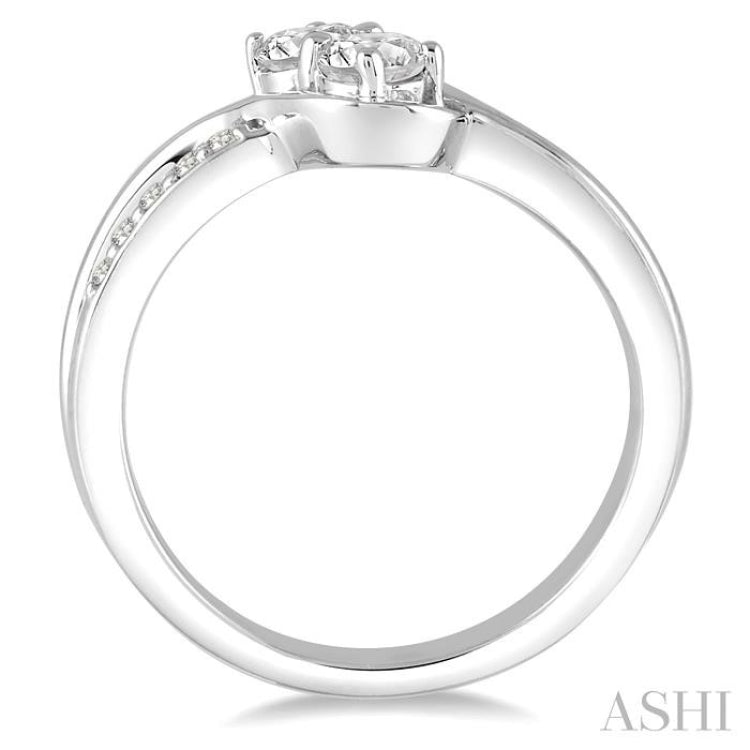 2 Stone Diamond Fashion Ring