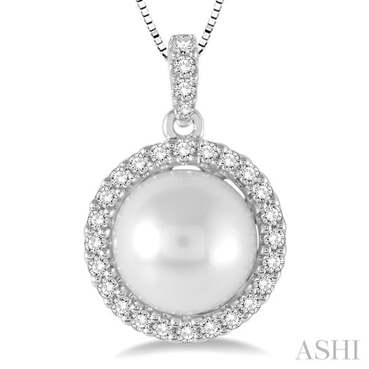 Pearl & Diamond Pendant