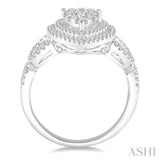 Pear Shape Lovebright Diamond Ring