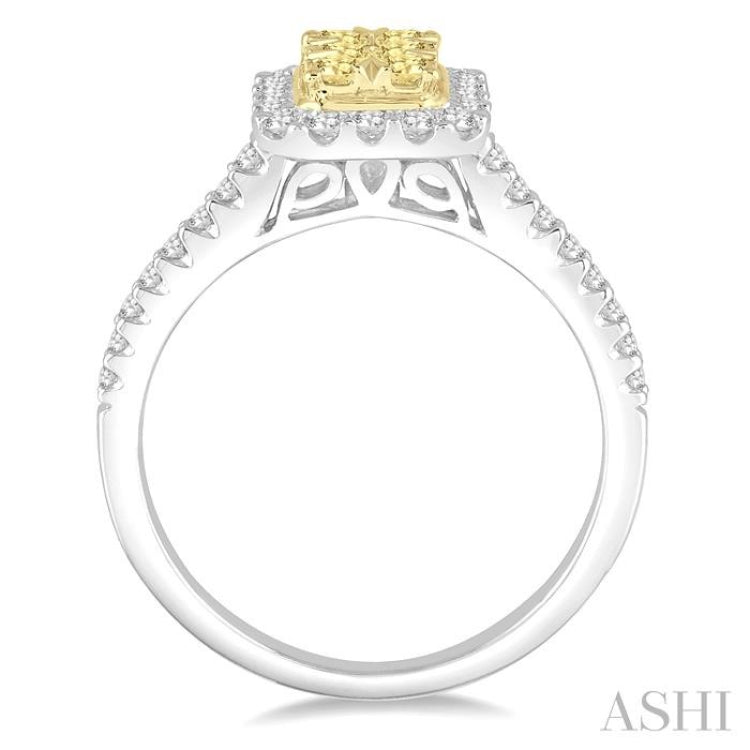 Lovebright Yellow Diamond Ring