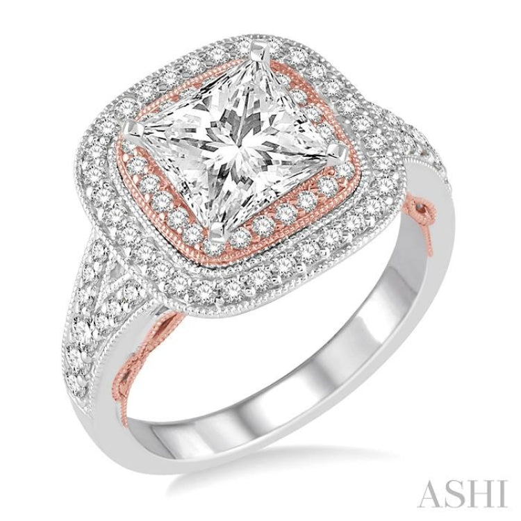 Semi-Mount Diamond Engagement Ring