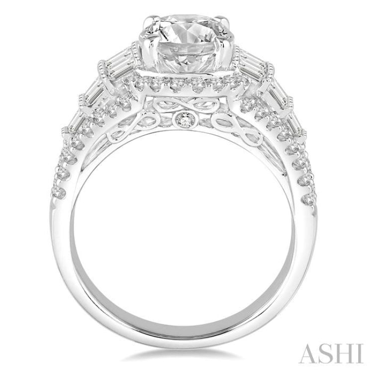 Semi-Mount Diamond Engagement Ring