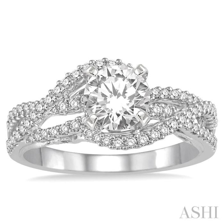 Semi-Mount Diamond Engagement Ring