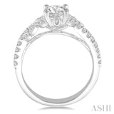 Semi-Mount Diamond Engagement Ring