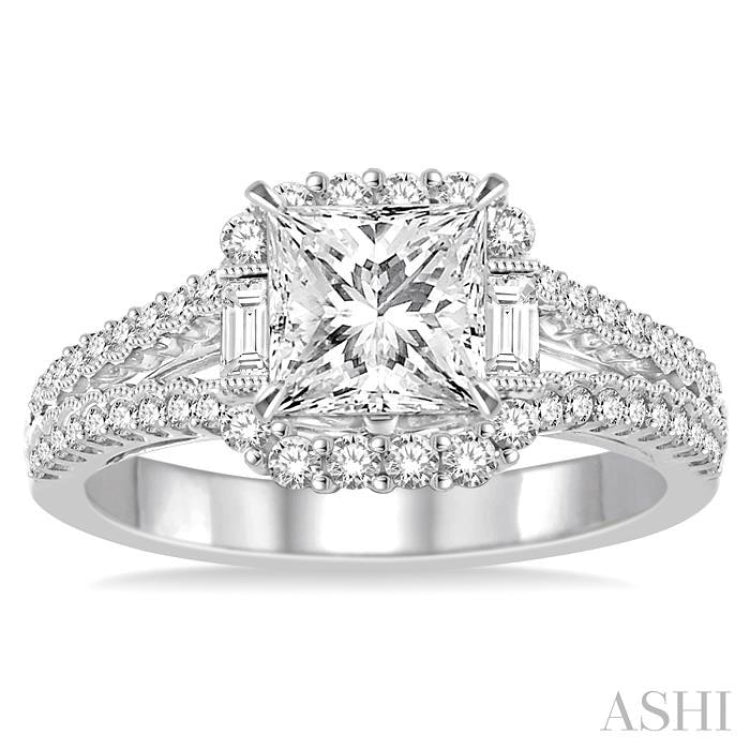 Semi-Mount Diamond Engagement Ring