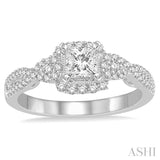 Semi-Mount Diamond Engagement Ring