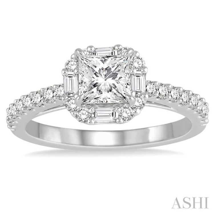 Semi-Mount Diamond Engagement Ring