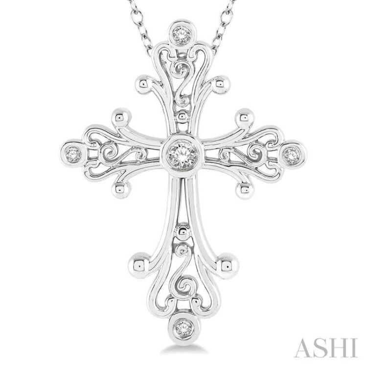 Cross Diamond Fashion Pendant