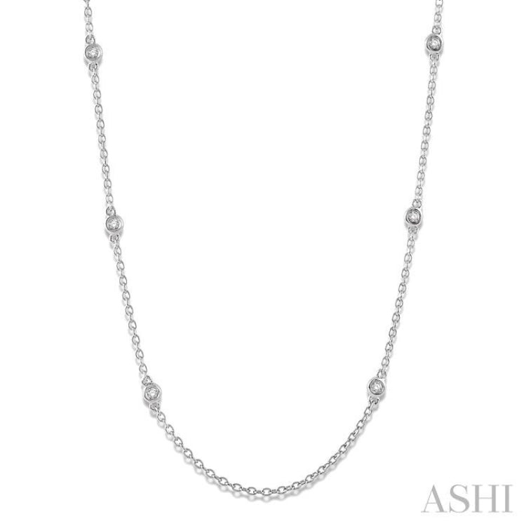 Diamond Station Necklace