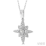 Sun Burst Diamond Fashion Pendant