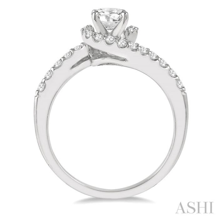 Semi-Mount Diamond Engagement Ring