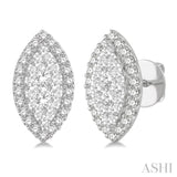 Marquise Shape Lovebright Essential Diamond Earrings