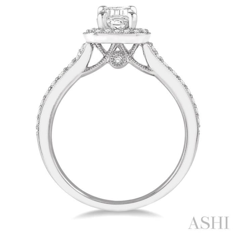 Semi-Mount Diamond Engagement Ring