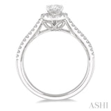 Oval Shape Diamond Engagement Ring