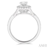 Oval Shape Diamond Engagement Ring