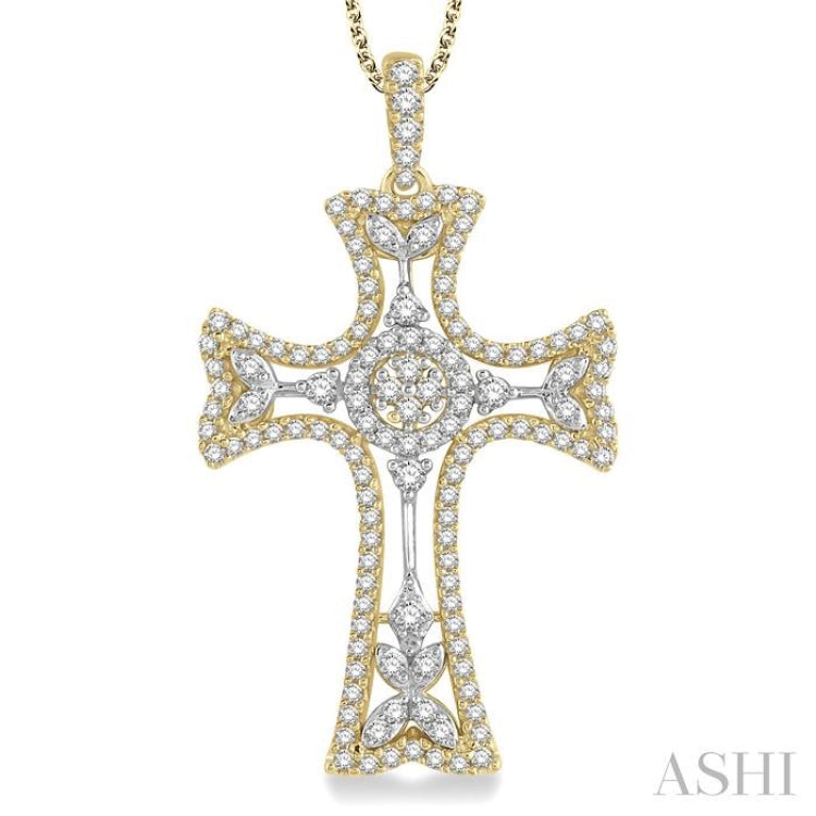 Cross Diamond Fashion Pendant