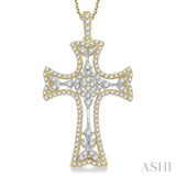 Cross Diamond Fashion Pendant