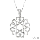 Heart Shape Diamond Fashion Pendant