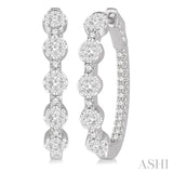 Inside-Out Lovebright Diamond Hoop Earrings