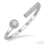 Diamond Fashion Open Ring