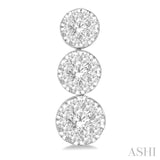 3 Stone Lovebright Essential Diamond Earrings