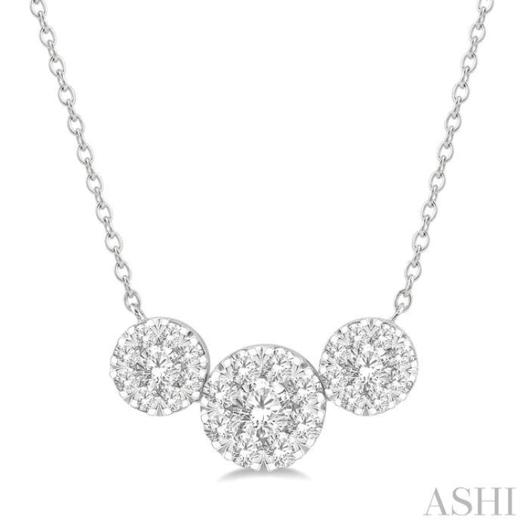 Past Present & Future Lovebright Essential Diamond Necklace