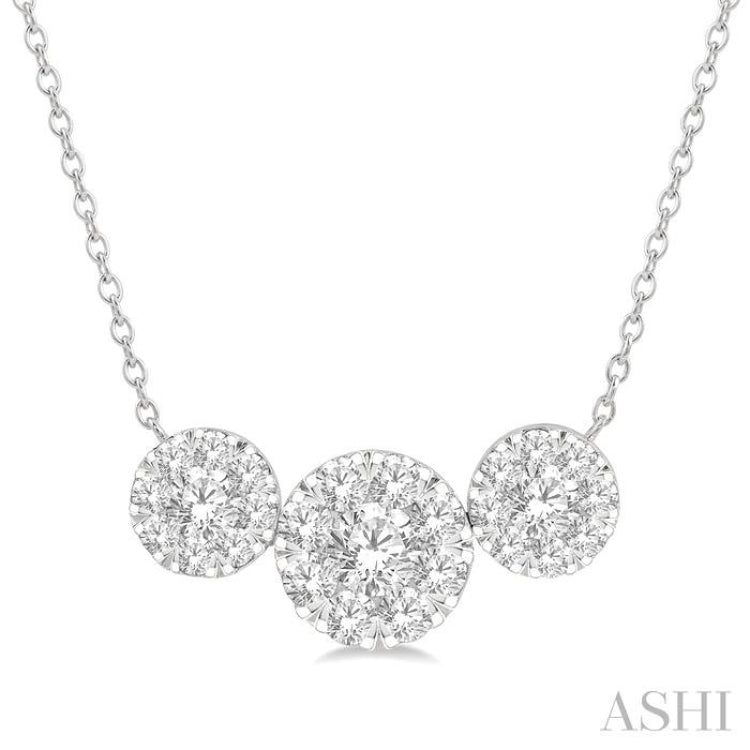 Past Present & Future Lovebright Essential Diamond Necklace