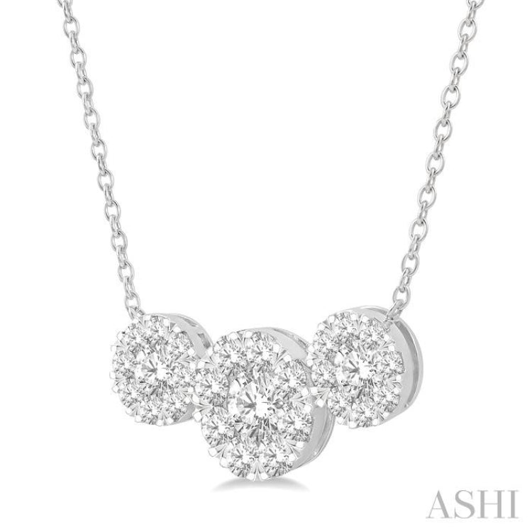 Past Present & Future Lovebright Essential Diamond Necklace