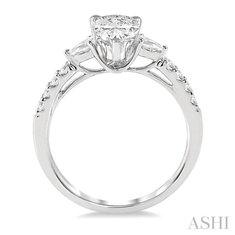 Pear Shape Diamond Engagement Ring