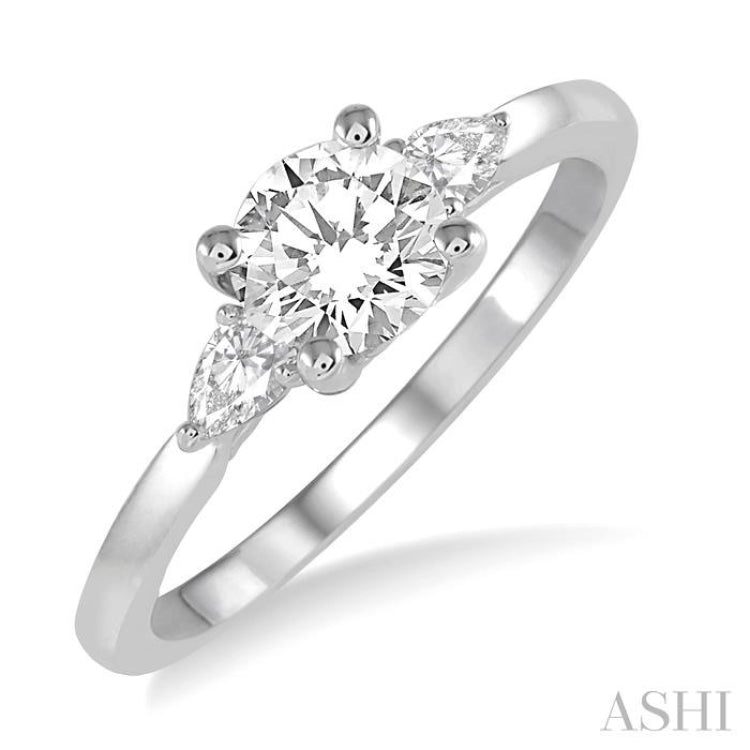 Semi-Mount Diamond Engagement Ring