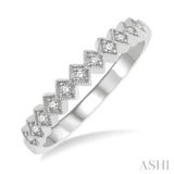 Stackable Diamond Wedding Band