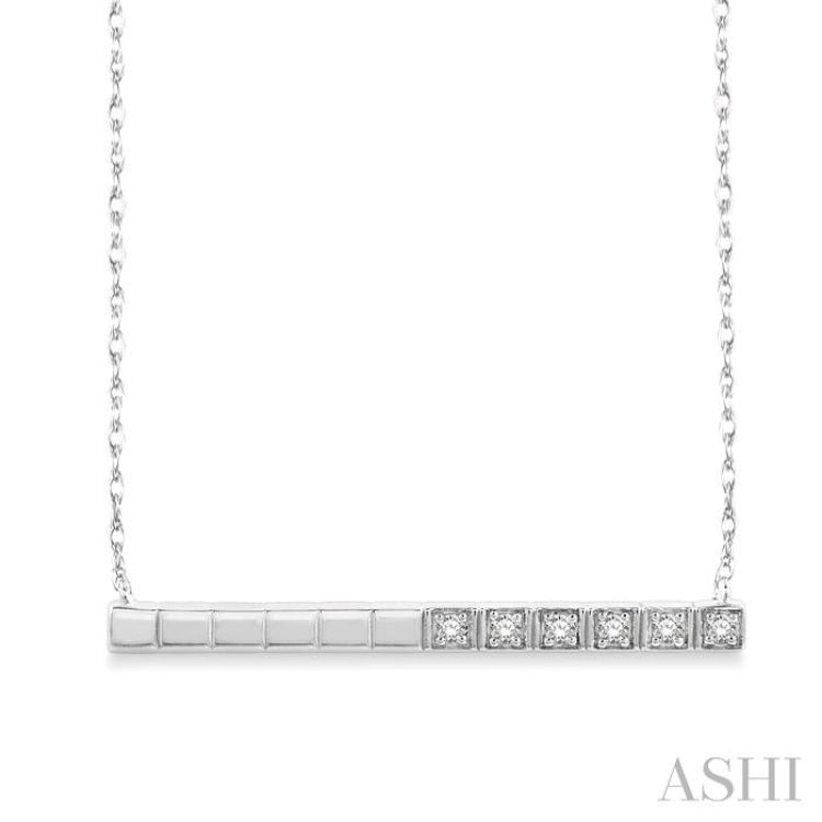 Bar Diamond Pendant